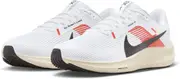 Nike Air Zoom Mens Pegasus 40 EK Sneakers Runners Shoes in White/Black/Chile Red