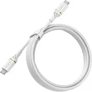 OtterBox USB-C to USB-C (2.0) PD Fast Charge Cable (2M) - White (78-52673),3 AMPS (60W), Samsung Galaxy, Apple iPhone, iPad, MacBook, 2 Years Warranty