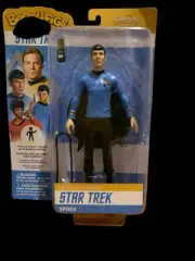 STAR TREK MR SPOCK Posable Bendable Bendyfig Figure With Stand 7 Inches Tall