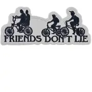 Friends Don't Lie on Bikes Stranger Things - Embroidered Patch