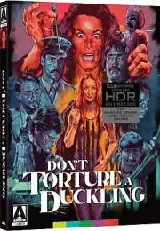 DON'T TORTURE A DUCKLING Sealed Ltd 2025 MOVIE 4K ULTRA HD BLU RAY SET Arrow