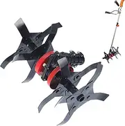 Lawn Mower Plow | Efficient Tiller Weeding Wheel - Precision Erosion-Resistant Lawn Scarifiers Ditching Wheel for Garden, Farm, Orchard, Field, Agriculture