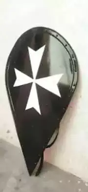 Medieval Templar knight Shield Battle Warrior Shield Crusader Shield Armour 28"