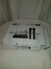 Kithouse J10 Wireless Microphone Karaoke System Rechargeable UHF.