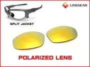 LINEGEAR UV420 24K Gold - Polarized Lens for Oakley Split Jacket [SJ-24K-POLA]