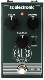 TC Electronic Gauss Tape Echo Pedal (2-pack) Bundle
