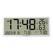 DYLAN Wall / Table Oversize White Digital Clock