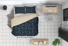 3D Floral Leaves Geometry Pattern Quilt Cover Set Bedding Sets Pillowcases 64