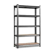 Metal Steel Warehouse Shelf Shelving Racking Garage Storage Rack 70x30x150 cm