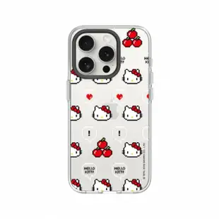 【RHINOSHIELD 犀牛盾】iPhone 15/Plus/15 Pro/Max Clear透明防摔手機殼/Retro Hello Kitty(Hello Kitty)