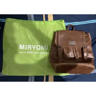 miryoku 後背包 真皮