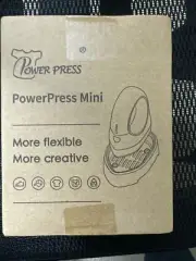 PowerPress Mini Heat Press Machine, Portable Heat Press Easy for T-Shirts, Shoes