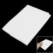 White Synthetic Chamois Car Cleaning Towel Cloth 40cm x 40cm