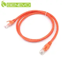 在飛比找PChome24h購物優惠-BENEVO 1米 Cat6 1000Mbps高速網線(純銅