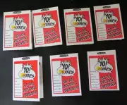 1991 Pro Set MusiCards Yo! MTV Raps 7 Instant Winner Scratch Off Unscratched
