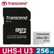 Transcend 創見 microSDXC 300S 256G 記憶卡(A1/U3 /V30)含轉卡