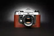 Genuine Real Leather Half Camera Case Bag Cover for Pentax KX SP SPF Film Camera