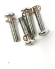 Polaris 3900 Sport Screw, 10-32 x 7/8" SS Pan Head w/ Star Washer