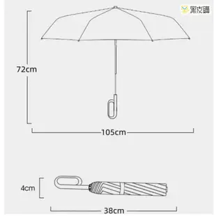 貝比童館 雨傘 自動傘 20骨 勾勾傘 掛勾傘 摺疊傘 遮陽傘 黑膠傘 防曬傘 太陽傘 環扣自動傘 傘