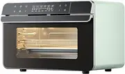 Smart Oven Air Fryer, 20-in-1 Air Fry, Grill, Bake & Steam Large Capacity Digital Countertop Convection Oven with 10 Different Functions, 30 Built-in Recipes and Water Reminder (Green)