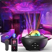 Star Projector, Galaxy Light Projector, Bluetooth Speaker, Multiple Colours Dynamic Projections Night Light Projector for Children Adults, Galaxy Lights for Bedroom Decoration Aesthetics