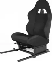 Zootopo Racing Rear Seat Stand with Black Seat Add-on for Steering Wheel Stands