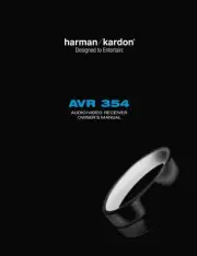 Harman Kardon AVR-354 AV Receiver Owners Manual