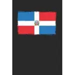 DOMINICAN REPUBLIC NOTEBOOK - DOMINICANO JOURNAL PLANNER: FLAG REPUBLICA DOMINICANA ORGANIZER FOR MEN WOMEN KIDS BLANK