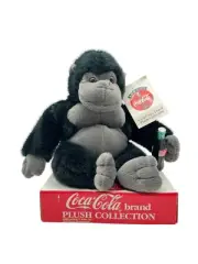 Play By Play Coca Cola Brand Plush Collection 8" Gorilla Collectible Toy Doll