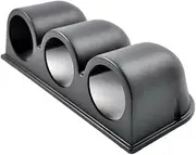 E Support Black 2" 52mm Universal Triple Hole Dash Gauge Pod Mount Holder Meter