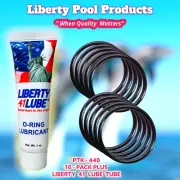 R0552200 Back Wash Valve Cove By Liberty Seals (10-PACK) + LUBE For Jandy®