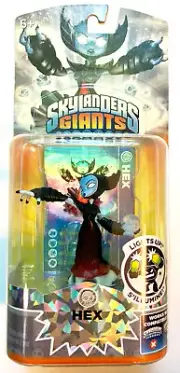 Skylanders Giants LightCore Hex Character Action Figure Lights Up Swap Force
