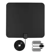 3500Miles Range Flat HD Digital Indoor Amplified TV Antenna Amplifier HDTV 13ft.