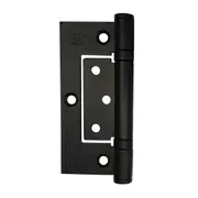 McCallum Medium Duty Interfold Hinge Offset Knuckle 100x35mm Eco Black S261BLK