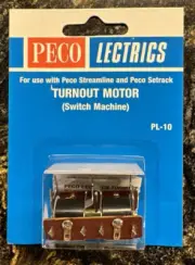 PECO Lectrics Model PL-10 Turnout Motor (Switch Machine) NIP!