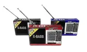 Portable Emergency AM/FM Bluetooth Rechargeable Radio With LED Flashlight
