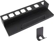 Baluue Hair Curler Wall Rack Wall Mounted Curler Holder Curling Iron Holder Bathroom Curling Iron Rack