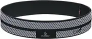 FlipBelt Classic Running Belt, Running Fanny Pack for Women and Men, Non Chafing Waist Band Pack for Phone, Moisture Wicking Storage Belt, USA Company