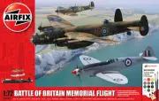 Airfix Battle of Britain Spitfire & Lancaster W/ Paint & Glue 1:72 Models A50182