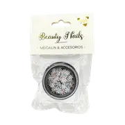 Nail Art 3D Acrylic Charms Decoration Christmas Snow Snowflake - Colorful