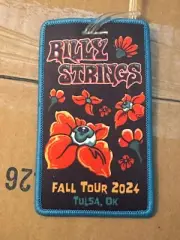 Billy Strings Luggage Tag Tulsa OK2024 LE 200 Not Poster Zazz Corp