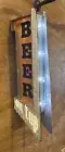 BEER ON TAP Vintage LED Double-Sided Marquee Sign NEW