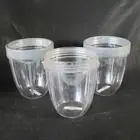 3) Blendin , Compatible with Nutribullet 600W and (Short Jar) 3 total w/ 2 lip