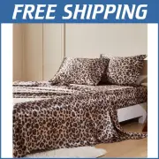 Breathable Satin Bed Sheet Set for King Mattress - Reduces Hair Frizz & Wrinkles