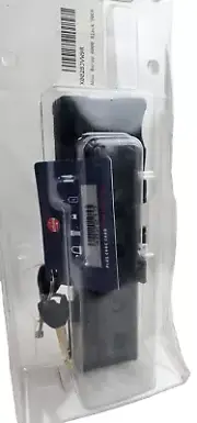 Abus Bordo 6000/90 cm Keyed Folding Lock Black with Key Code Card