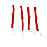 Red Wrist Strap For Nintendo Wii Controller 4 Pack NEW! FREE FAST SHIPPING!