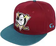 TRIVINKIN Mighty Ducks hat Men's Duck hat Hockey Cap Adjustable Snapback Baseball Hat with Embroidered Logo Size (S-XL)…