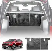 X-CAR Back Seat Protector for Honda CRV CR-V 2017-2023 Heavy Duty Car Seats Kick Mats Cover