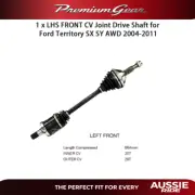 1 x LHS FRONT CV Joint Drive Shaft for Ford Territory SX SY AWD 2004-2011 (for: Ford)