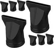CORHAD Complete Set of 8 Hair Dryer Nozzles Plastic Replacement Nozzles for Quick Drying Hair Fixation